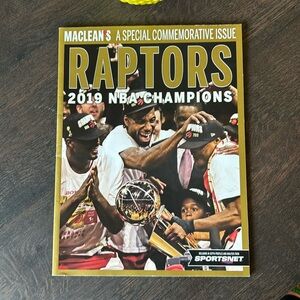 Raptors Macleans Commemorative Issue